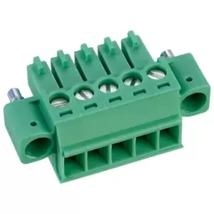 Image of Phoenix Contact Mc 1,5/ 5-Stf-3,5 Terminal Block, Pluggable, 5Pos, 16Awg