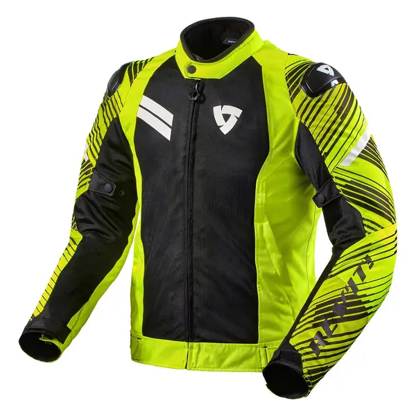 Image of REV'IT! Apex Air H2O Jacket Neon Yellow Black Size M