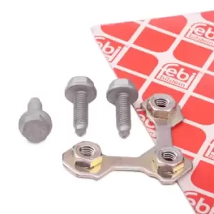 Image of FEBI BILSTEIN Clamping Screw Set, support-/steering link 172070 VW,AUDI,SKODA,Golf IV Schragheck (1J1),GOLF III (1H1),Golf IV Variant (1J5)