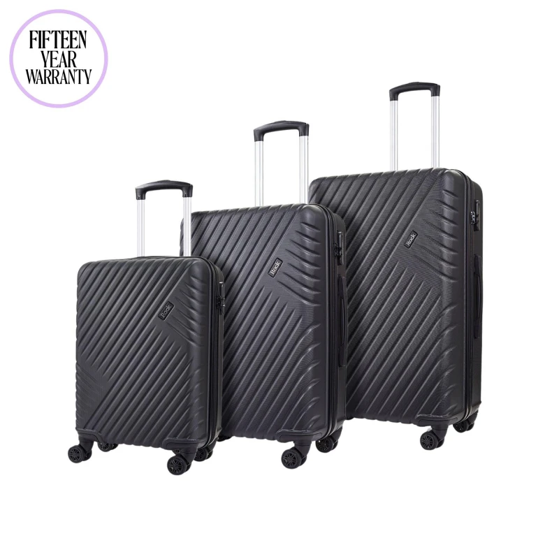 Image of Rock Rock Santiago Black Large Suitcase Black EA65801