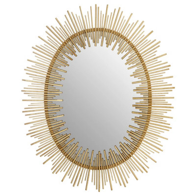 Image of Orsina Oval Shape Elegant Wall Mirror
