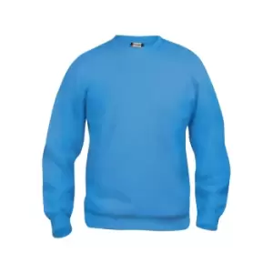 Image of Clique Unisex Adult Basic Round Neck Sweatshirt (3XL) (Turquoise)