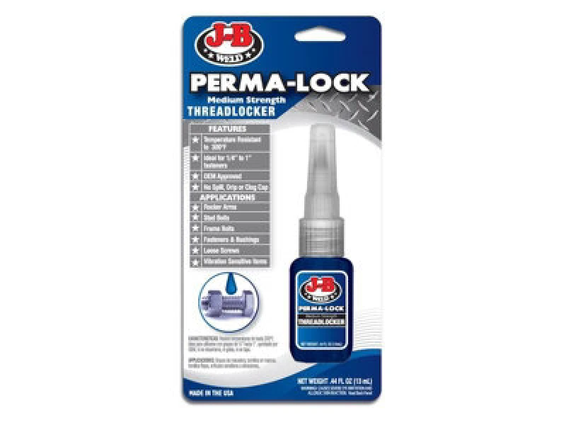 Image of J-B Weld PermaLock Blue Medium Strength Threadlocker 24213UK Volume: 13ml