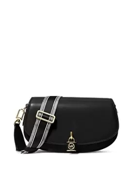 Image of Michael Kors Mila East West Medium Leather Messenger Bag