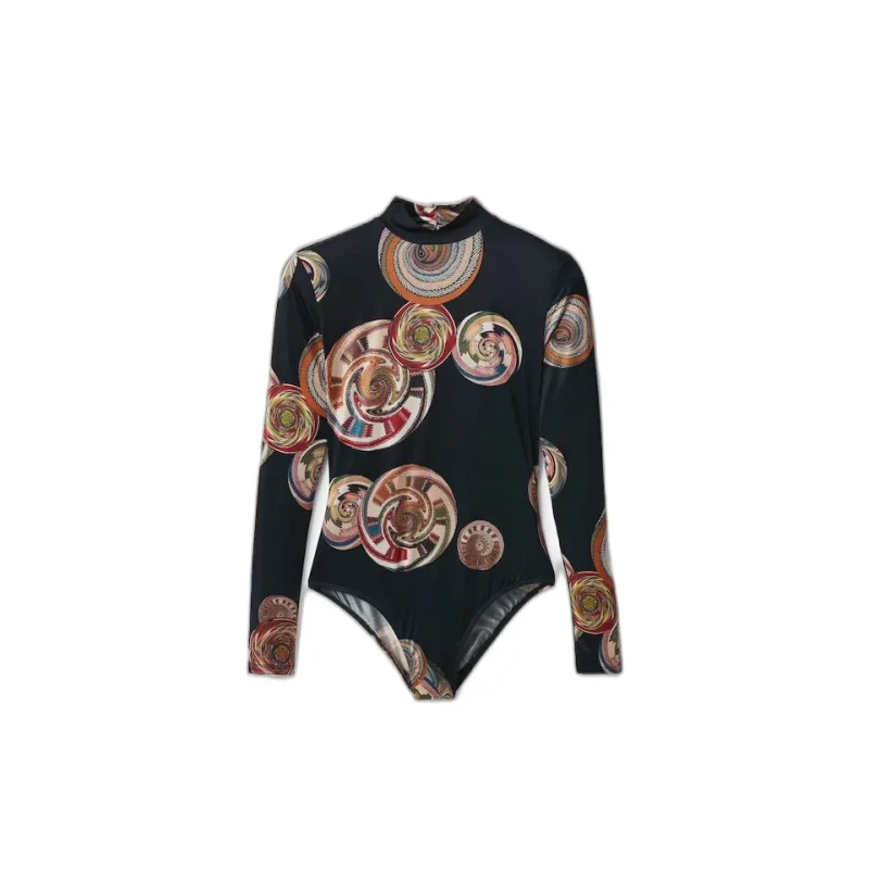 Image of Desigual Womens bodysuit Desigual Pacs Noir Female L