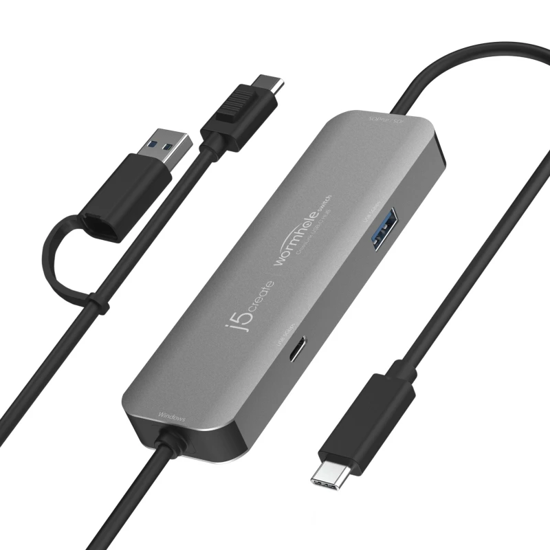 Image of j5 create j5create JCH422 Wormhole Switch CrossLink USB-C HUB JCH422-N