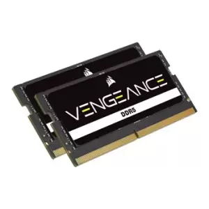 Image of Corsair Vengeance Black 16GB 4800MHz DDR5 SODIMM Memory