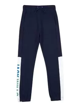 Image of Jack Wills Boys Devon Colour Block Jogger - Navy, Size 8-9 Years