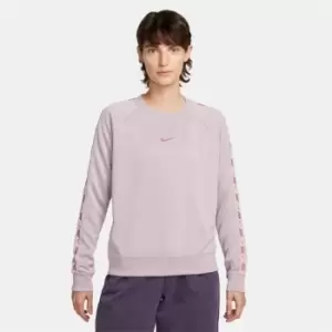 Image of Nike Tape Crew Sweater Womens - Purple