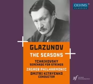 Image of Glazunov The Seasons/Tchaikovsky Serenade for Strings by Alexander Glazunov CD Album