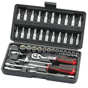 Image of Draper Redline 1/4" Sq. Dr. Socket Set (46 Piece)