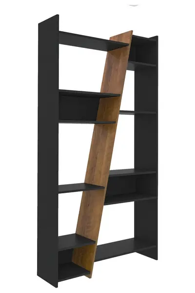 Image of Seconique Naples Tall Bookcase Black