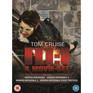 Image of Mission Impossible 1-4 DVD