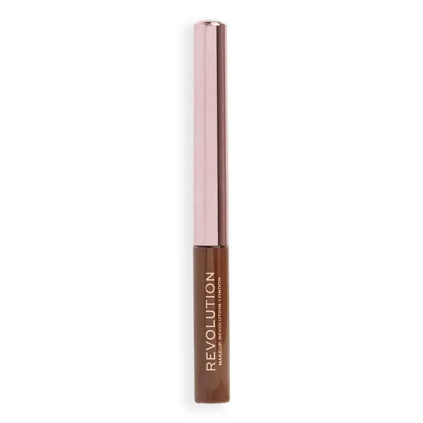 Image of Makeup Revolution Super Flick Liquid Eyeliner 2.4ml (Various Shades) - Brown