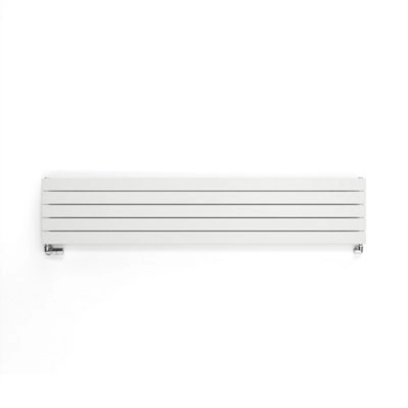 Image of Terma Forte White Hydronic Horizontal Or Vertical Designer 3471Btu Radiator, (W)366mm X (H)1800mm