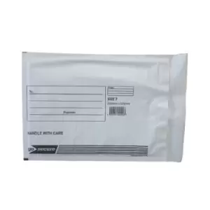 Image of GoSecure Bubble Envelope Size 7 Internal Dimensions 240x320mm White (Pack of 50) KF71451