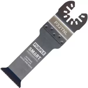 Image of Smart - Purple Series 32mm Deep Cut Titanium Alloy Bi-Metal Blade Single - n/a