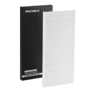 Image of RIDEX Pollen filter 424I0122 Filter, interior air,Cabin filter FIAT,LANCIA,BARCHETTA (183),PUNTO (176),PUNTO Cabriolet (176C),Y (840A)
