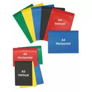 Image of Rainbow Pocket - Magnetic - Red - H.230 x W.155mm - A5 Horizontal