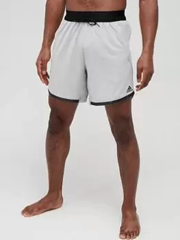 Image of adidas Yoga Shorts - Grey, Size S, Men