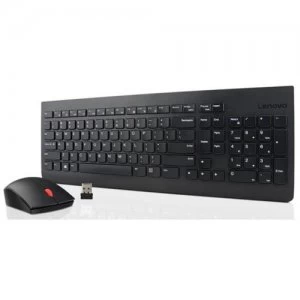 Image of Lenovo 4X30M39497 QWERTY RF US English Black Wireless Keyboard