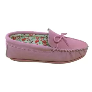 Image of Mokkers Womens/Ladies Lily Slip On Slippers (6 UK) (Pink)