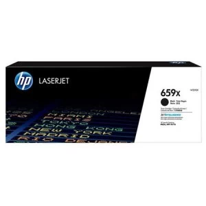 Image of HP 659X Black Laser Toner Ink Cartridge