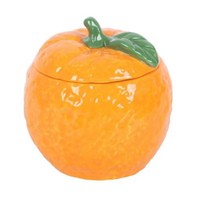 Image of Something Different Something Different Orange Candle Jar Orange One Size Unisex 5063703598026