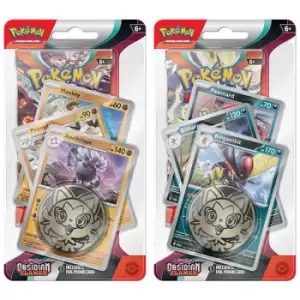 Image of Pokemon TCG: Scarlet & Violet 3 Obsidian Flames Premium Checklane - 1 At Random