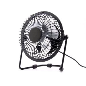 Image of Status 4" Mini USB Desk Fan - Black