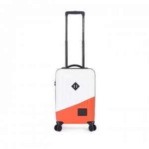 Image of Herschel Supply Co Trade Power Carry-On Black Spinner White/Orange Suitcase