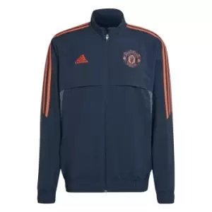 Image of 2022-2023 Man Utd Presentation Jacket (Navy)