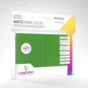 Image of Gamegenic Matte Prime Green - 100 Sleeves
