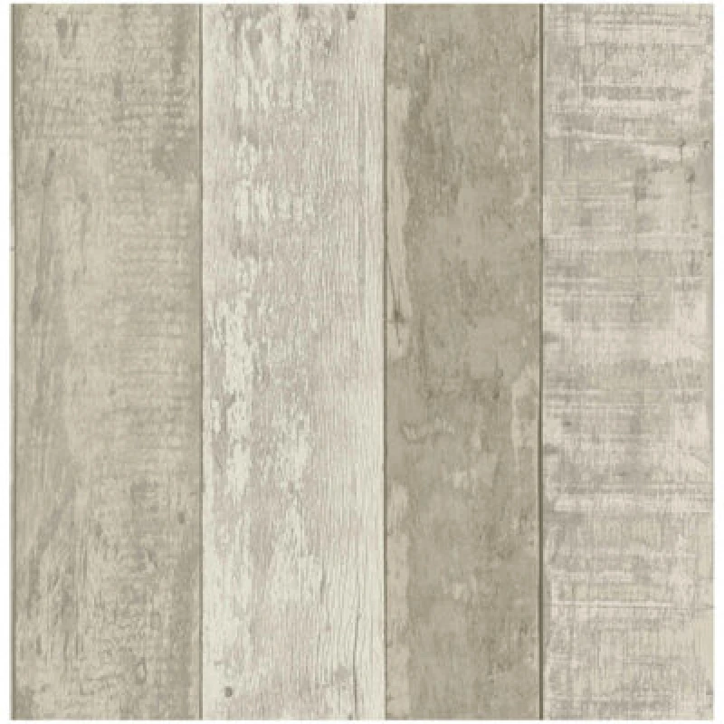 Image of Yes-Online Fine Decor Rustic Wood Stripe Natural Wallpaper Paste The Paper Washable Wooden Plank Panel