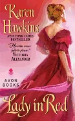 Image of lady in red