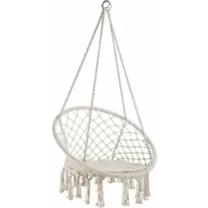 Image of Hanging chair Jane - garden swing seat, hanging egg chair, garden swing chair - beige - beige