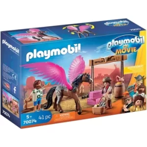 Image of Playmobil: THE MOVIE Marla and Del with Flying Horse