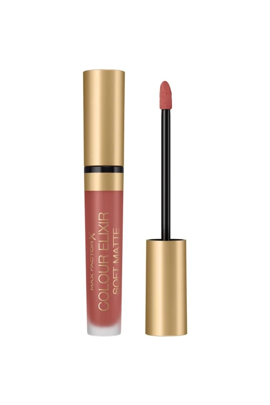 Image of Max Factor Colour Elixir Soft Matte Lipstick 4ml - 10 Muted Russet