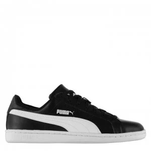 Image of Puma Smash Mens Trainers - Black/White