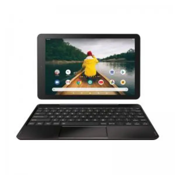 Image of Venturer Challenger 10.1 Inch Android Tablet with Keyboard 16GB Black