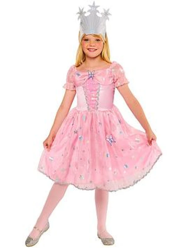 Image of Wicked Glinda Costume One Colour WHRZ8 Unisex 7-8