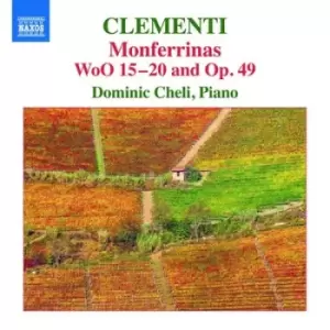 Image of Clementi Monferrinas WoO 15-20 and Op 49 by Muzio Clementi CD Album