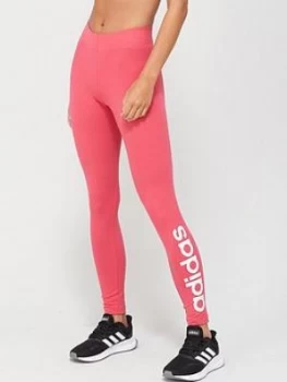 Image of Adidas Essentials Linear Tight - Pink
