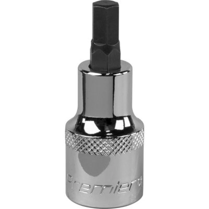 Image of Loops 7mm Forged Hex Socket Bit - 1/2" Square Drive - Chrome Vanadium Wrench Socket Multi