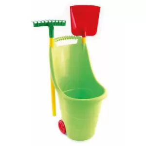 Image of Toy Garden Trolley with Toy Garden Tools