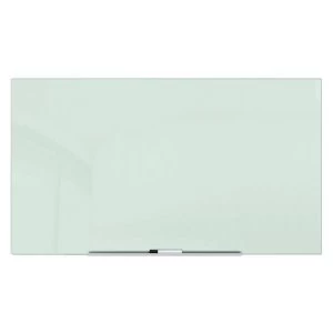 Image of Nobo Diamond 1883 x 1059mm Glass Magnetic Glassboard White with Fixing Kit