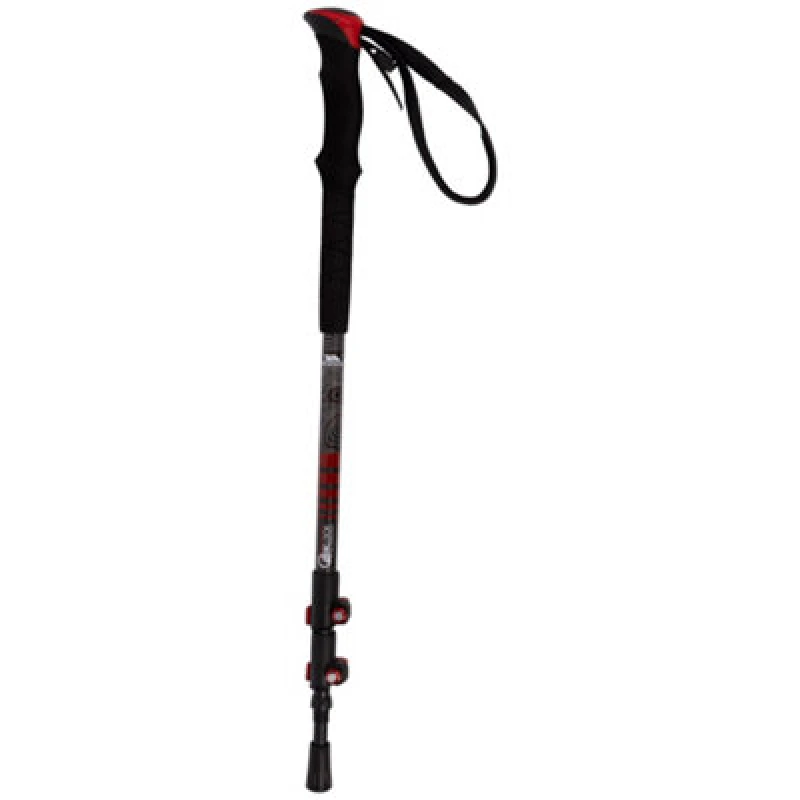 Image of Trespass Trespass Sesto Carbon Trekking Pole in Black One Size Unisex 5063527905987