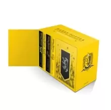 Image of Harry Potter Hufflepuff House Editions Hardback Box Set