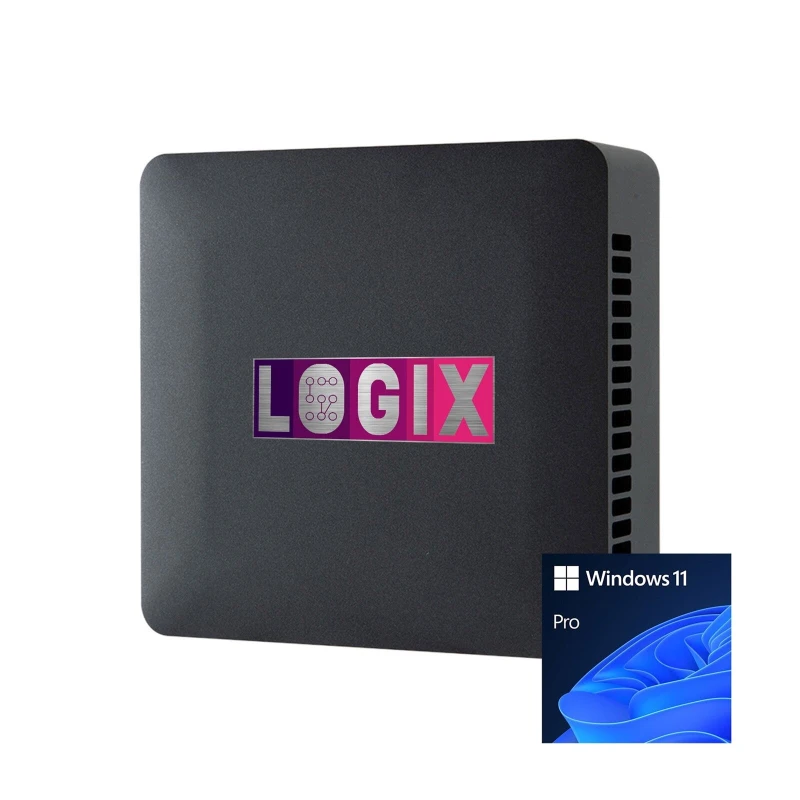 Image of Logix LOGIX Intel Core i5-1335U 4.6GHz 10 Core CPU, 1 x DDR4 16GB SO-DIMM, 500GB Kingston NVMe, Wireless AX & Bluetooth 5.2 Windows 11 Pro - Pre-Built