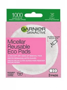 Image of Garnier Micellar Reusable Make-Up Remover Micro Fibre Pads